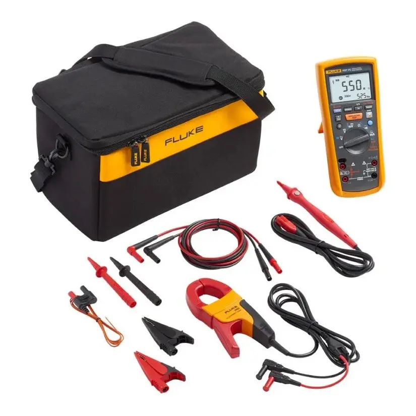 Kit Multímetro de Aislamiento Fluke Connect 2GΩ con Pinza i400 - FLUKE-1587/I400 FC