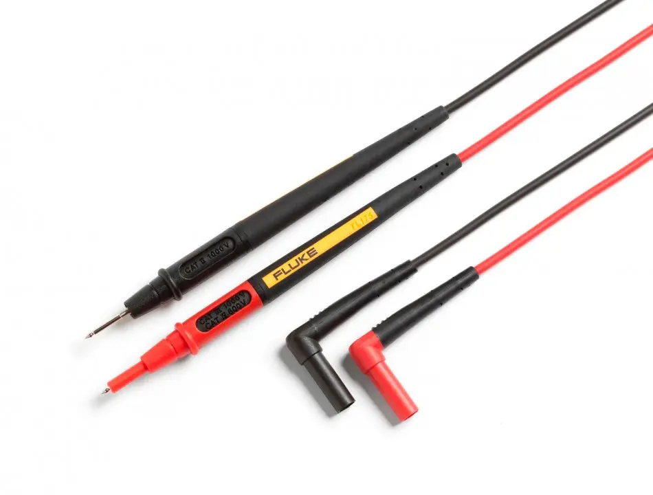 Nuevo juego de puntas de prueba TwistGuard retráctiles para Multímetros digitales. cables de silicona con conector banana