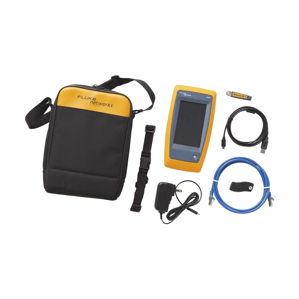 Calificador de Red LinkIQ, Para Verificar Rendimiento de Cableado Hasta 10Gbps Basado en Frecuencia, con Pantalla Multitáctil a Color