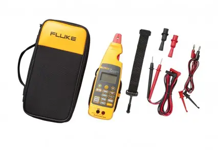 Pinzas Miliamperimétricas, 20mA, para resolución de problemas integrados de circuitos de mA y Calibrador. Modelo Fluke 772