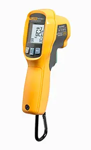 Termómetro digital infrarrojo con doble apuntador láser, rango de temperatura de -30 a 650 ºC. FLUKE-62 MAX+ ESPR
