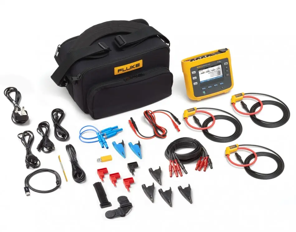 Kit Registrador de Potencia WiFi 3 pinzas iFlex 1500A Fluke Connect