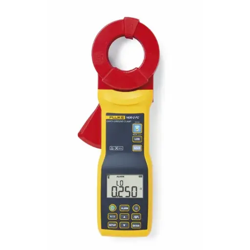 [FLUKE-1630-2FC] Medidor de Resistencia a Tierra y Corriente de Fuga de Gancho (Terrómetro), Conexión Fluke Connect. CAT III y CAT IV, Tensión Máxima a Tierra 1000V.
