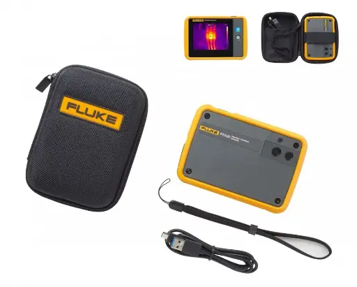 [FLUKE-FLK-PTI120 9HZ 400C] Cámara termográfica industrial compacta, resolución 120x90. Rango de temperatura de -20 a 400ºC. La potencia de una cámara profesional en tu bolsillo. FLK-PTI120 9HZ 400C