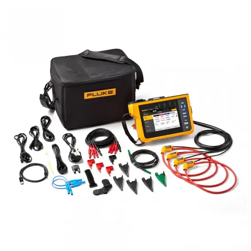 [FLUKE-1775] Analizador de calidad eléctrica clase A. Estudios de calidad de la energía eléctrica y fallos por transitorios de hasta 8KV (1MS/s).
