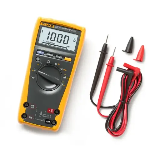 [FLUKE-177 ESFP] Multímetro digital de valor eficaz Avanzado con pantalla retroiluminada.