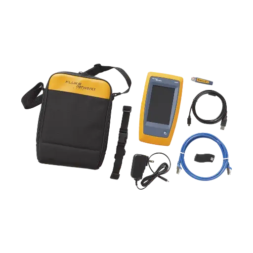 [LIQ-100] Calificador de Red LinkIQ, Para Verificar Rendimiento de Cableado Hasta 10Gbps Basado en Frecuencia, con Pantalla Multitáctil a Color