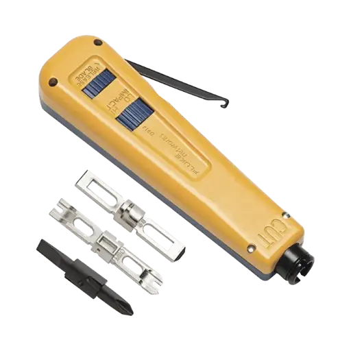 [10051501] Herramienta Crimpadora de Impacto D914, Con cuchilla Herramienta de impacto D914S, Con dos Cuchillas EverSharp 110/66