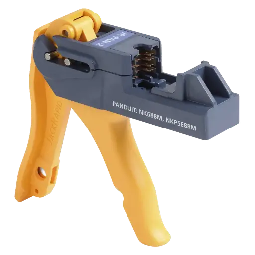 [JR-PAN-2] Herramienta de Terminación JackRapid™, Para Conectores de Impacto 110 de Panduit NK6X88M, NK688M y NKP5E88M