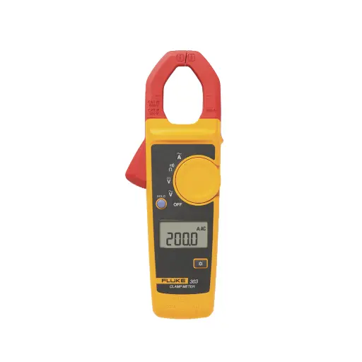 [FLUKE-303/EMESP] Amperimetro de Gancho, Para Medida de Corriente en CA de 600 A y Tensión en CA y CC de 600V - Fluke 303/EMESP