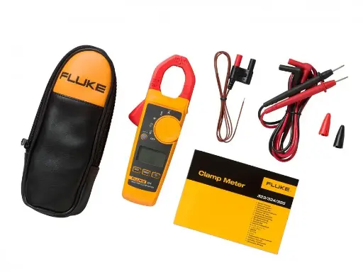 [FLUKE-324] Amperímetro de Gancho 400A AC True RM C/Temp